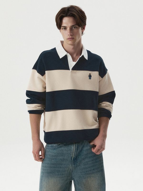 WHOAU Áo nỉ Steve Rugby Sweatshirt