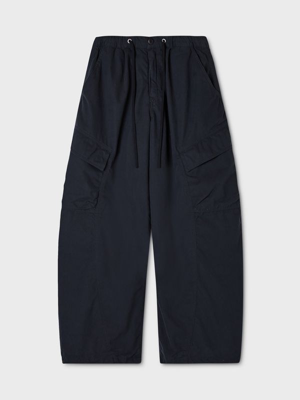 WHOAU Quần dài Wide Cotton Nylon Cargo Pants(F)_WHTAG3821F