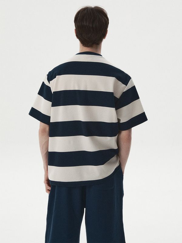 WHOAU Áo thun Unisex Steve Colorblock T-Shirt_WHRSG2521U
