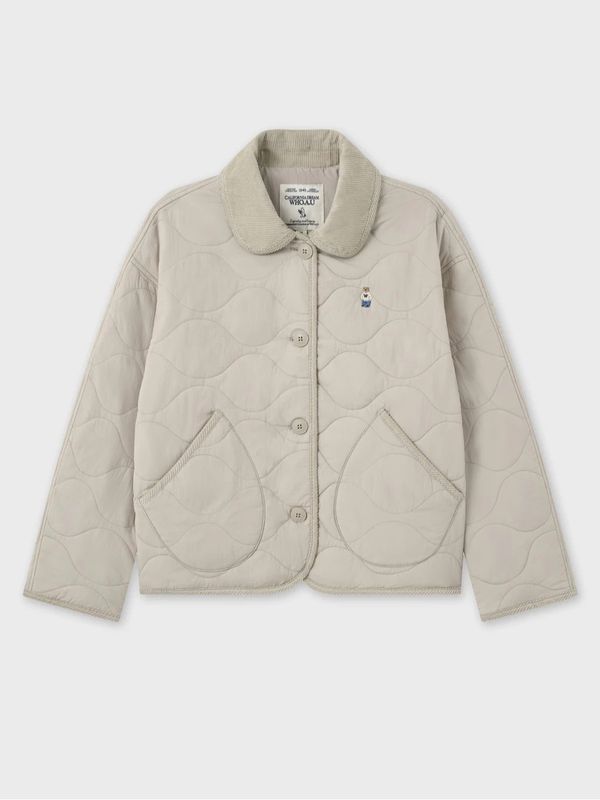 WHOAU Áo khoác Steve Collar Quilting Jacket_WHJJGB954F