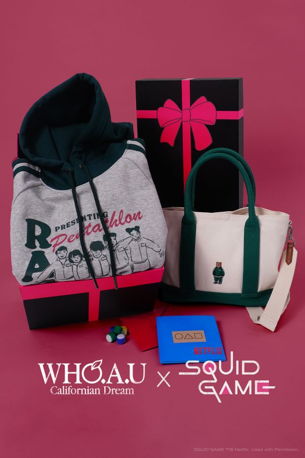 [WHO.A.U x SQUID GAME] Cartoon Dyed T-Shirt Blind Box 2