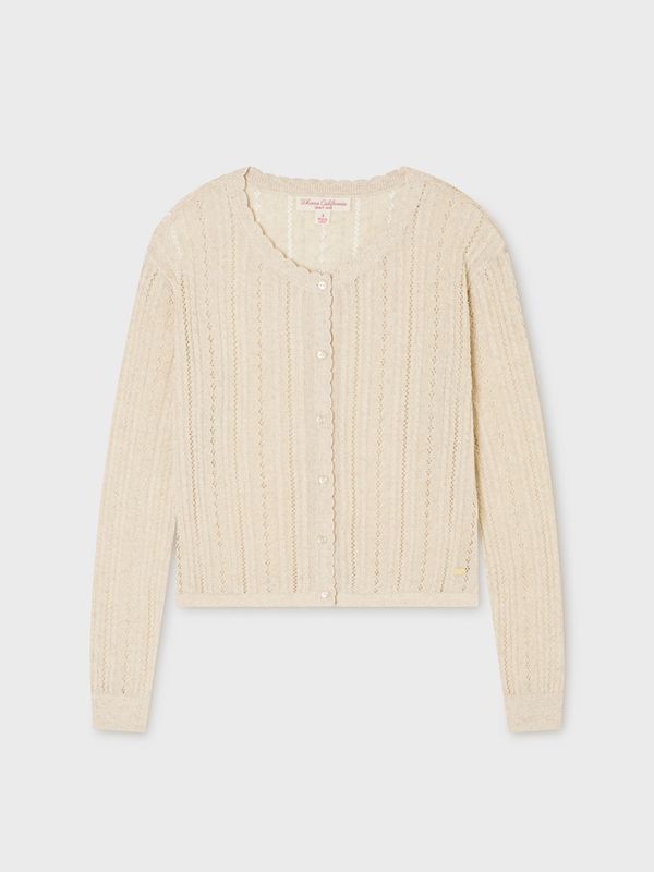 WHOAU Áo Cardiagn nữ Linen Blend Skashi Cardigan_WHCKG2523F