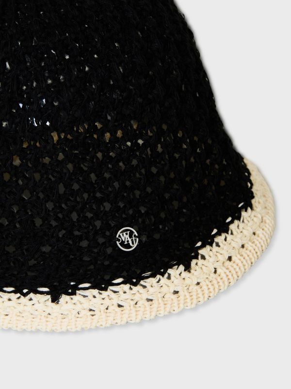 WHOAU Nón Mũ Knitted Crochet Bucket Hat_WHACG2541A