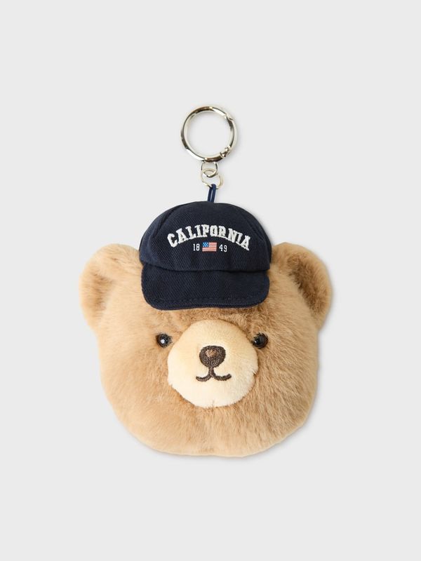 WHOAU Móc khóa Fluffy Steve Mini Pouch Charm_WHAQGB911A