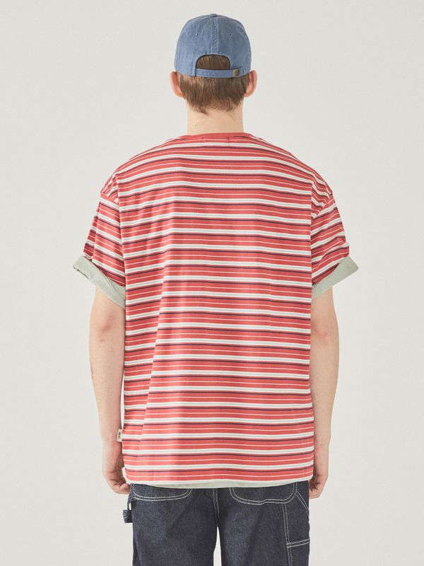 Steve Multi Stripe T-Shirt[B]_WHRSF2551U