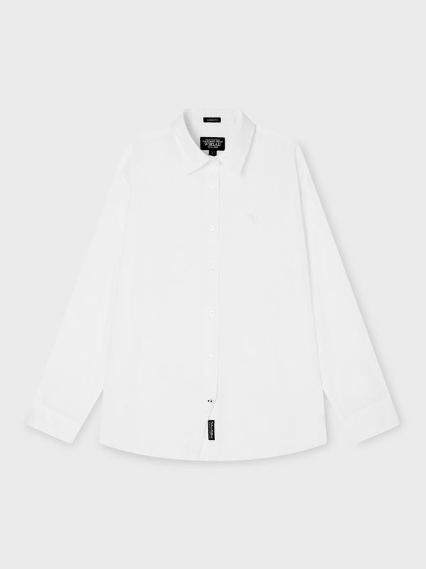 WHOAU Áo sơ mi nữ Surf Bear Linen Shirts(F)_WHYAG2542F