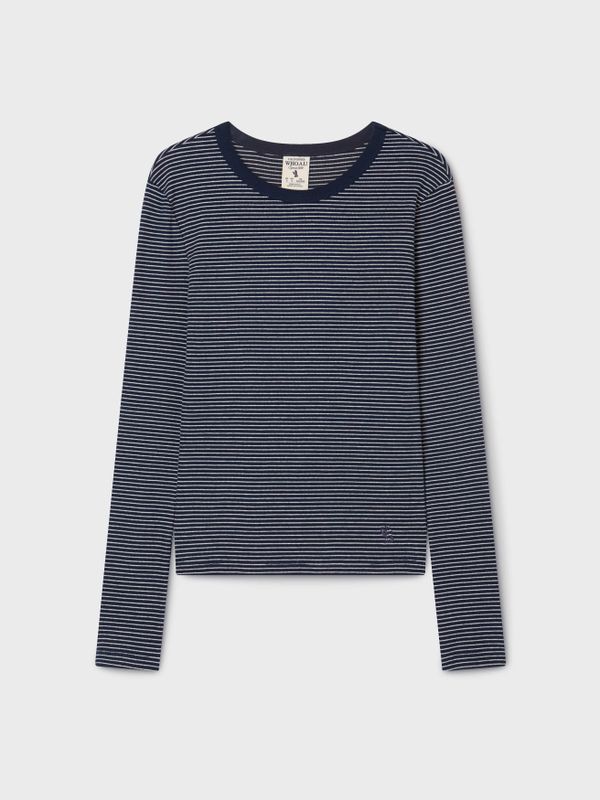 Ribbed Long Sleeve T-shirt