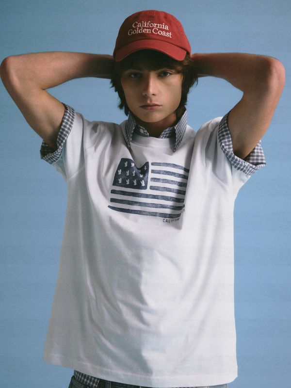 American Flag Printing T-shirt_WHRPF4806U