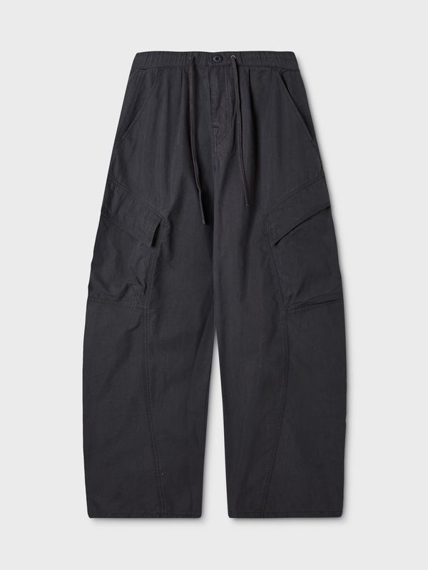 WHOAU Quần dài Wide Cotton Nylon Cargo Pants(F)_WHTAG3821F