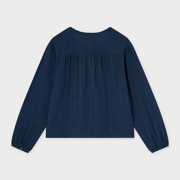 WHOAU Áo kiểu nữ Meichan Bow-Tie Blouse_WHYAG2592B