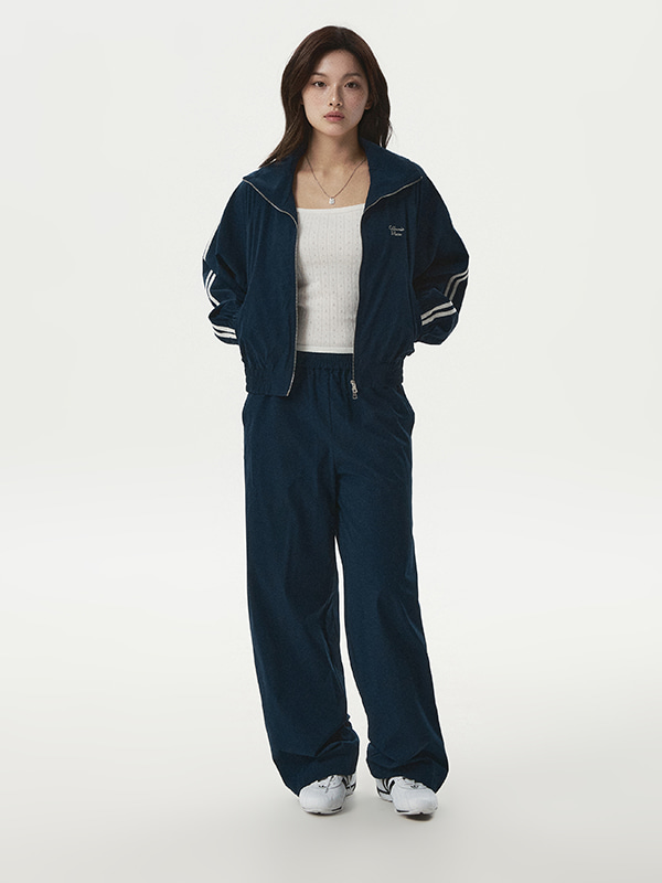 WHOAU Áo khoác nữ Eyelet Zip-up Jacket_WHJJG2364F