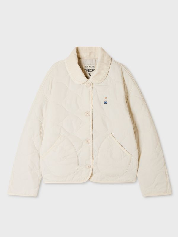 WHOAU Áo khoác Steve Collar Quilting Jacket_WHJJGB954F