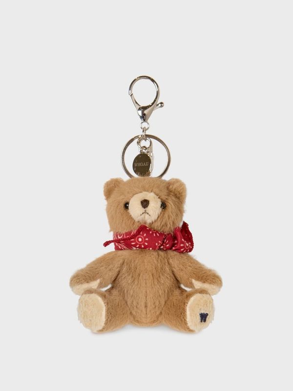 WHOAU Móc khóa Fluffy Bear Mini Bag Charm_WHAWG2223A