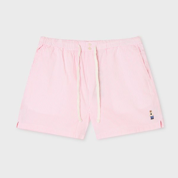 WHOAU Quần ngắn Steve Seersucker Shorts(Set-up)_WHTHG2512F