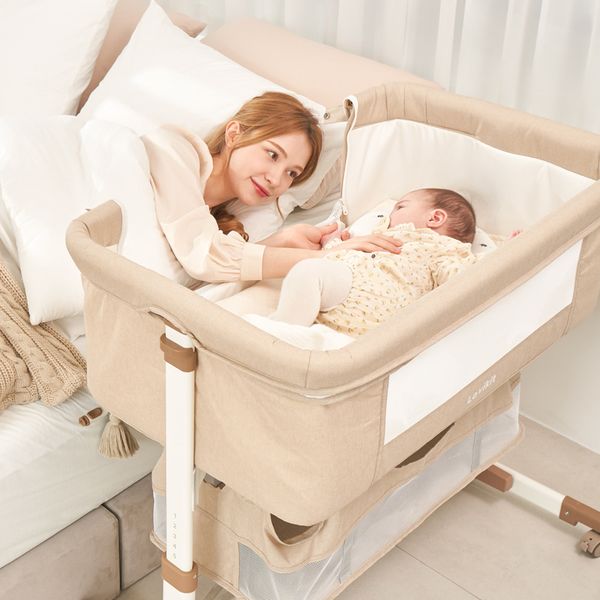 Nôi xếp đa năng tiện lợi cho trẻ sơ sinh La vikit thế hệ thứ 3