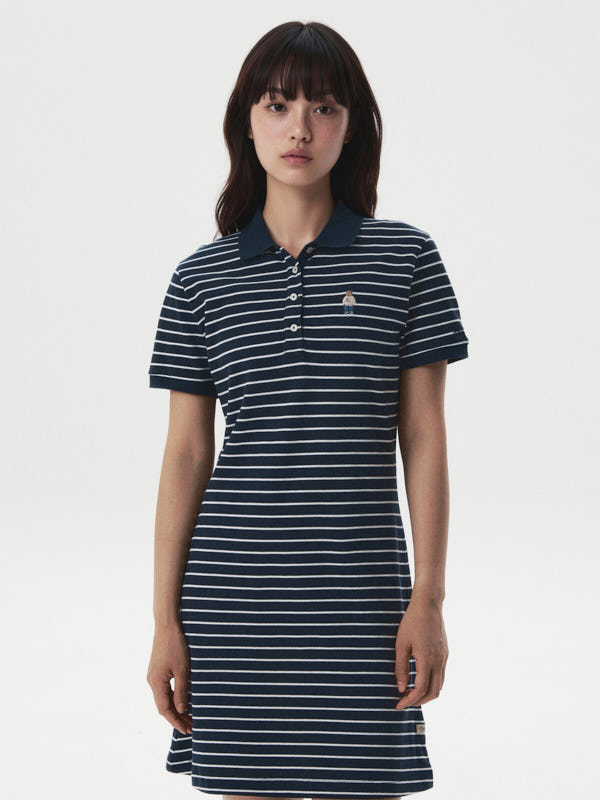 WHOAU Váy Steve Collar Dress_WHOMG2421F