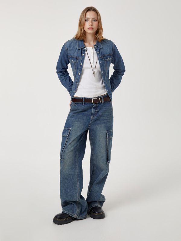 Western Point Denim Jacket(F)_WHYJF3821F