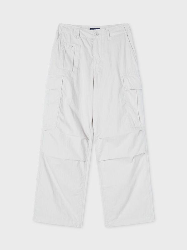 Cotton Nylon Cargo Pants(U)