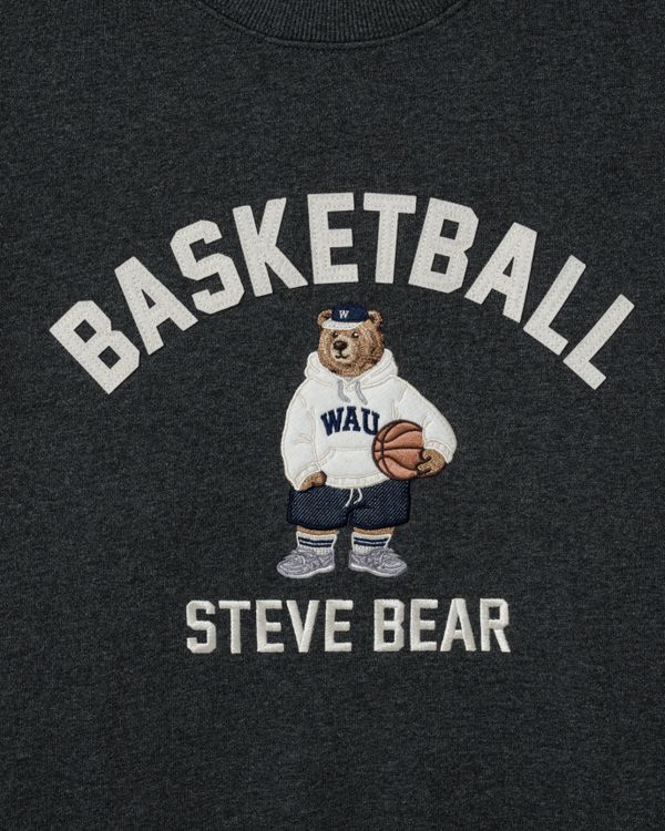 WHOAU Áo nỉ Steve Patch Sweatshirt_WHMWGB922U