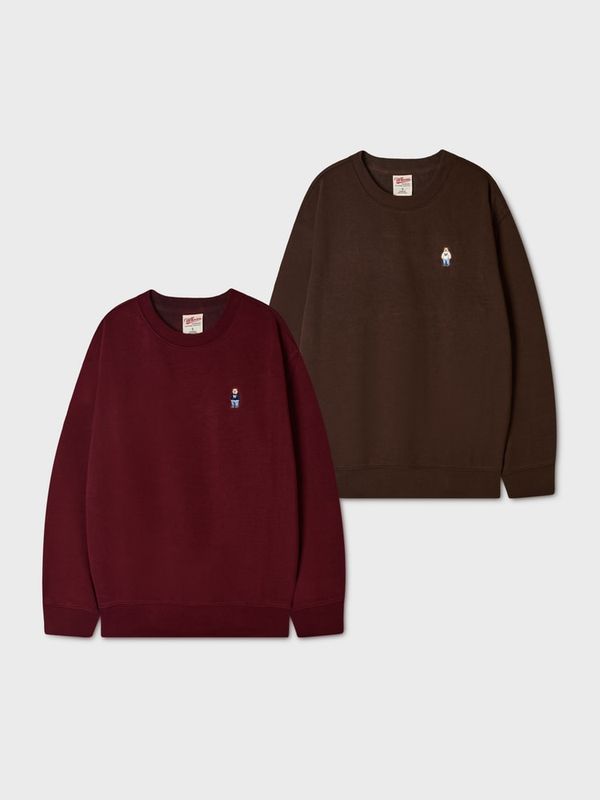 WHOAU Áo nỉ (2PACK)Steve Sweatshirt[B]_WHMWGB951U