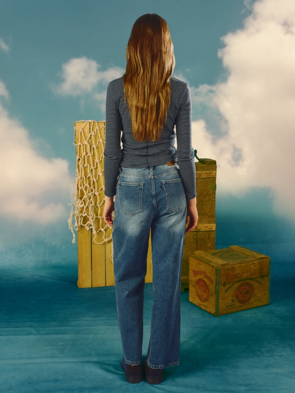 Ribbed Long Sleeve T-shirt