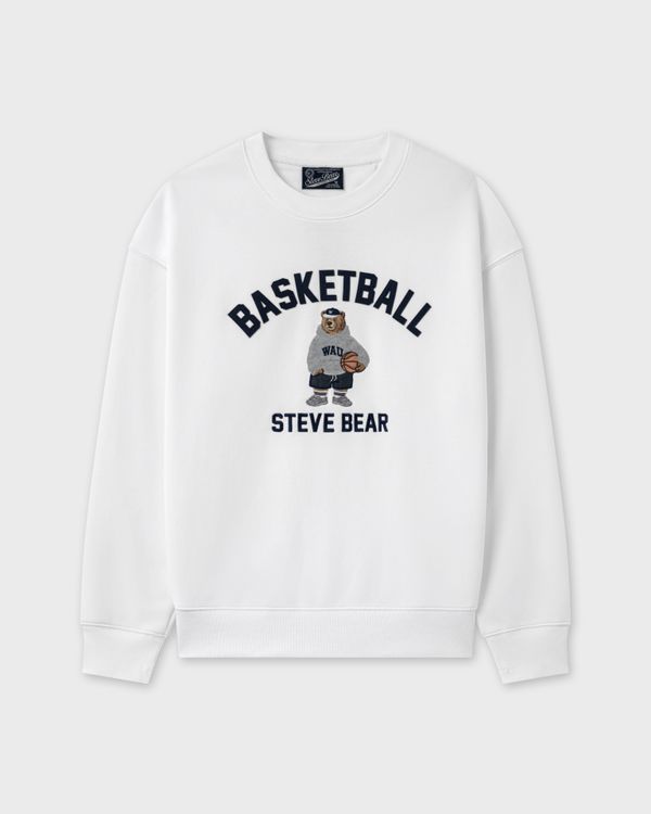 WHOAU Áo nỉ Steve Patch Sweatshirt_WHMWGB922U