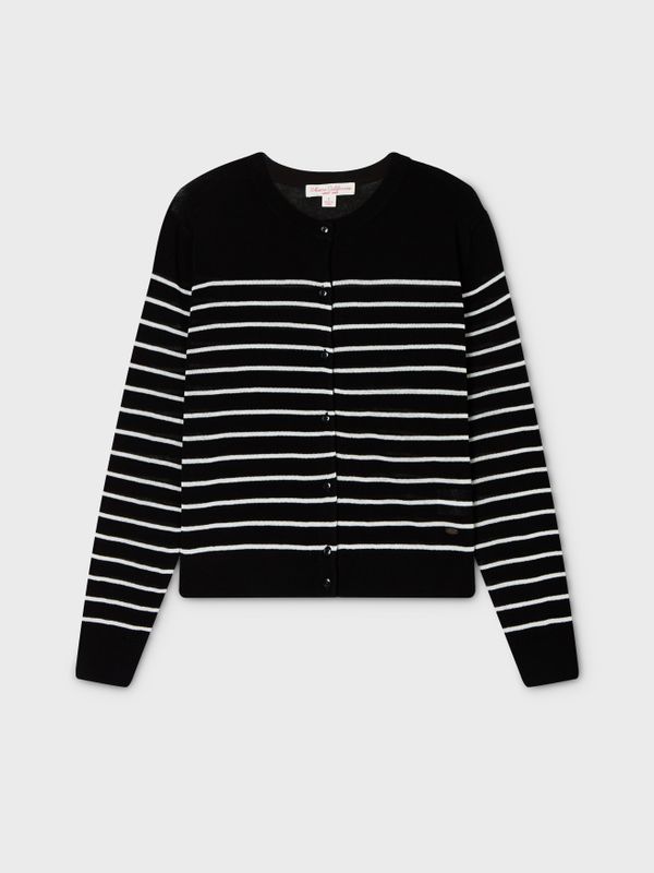 WHOAU Áo Cardiagn nữ Linen Blend Plain Cardigan_WHCKG2524F