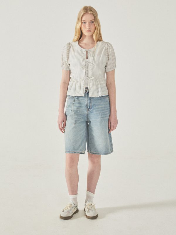 Bermuda Denim Shorts(F)_WHTJF2442F