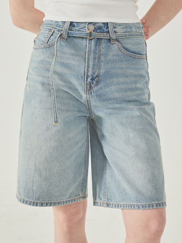 Bermuda Denim Shorts(F)_WHTJF2442F