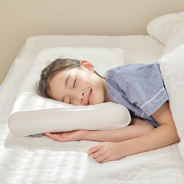 Gối & Vỏ gối Junior Lavikit cho trẻ từ 6-12 tuổi giúp cải thiện chiều cao và ngủ sâu giấc