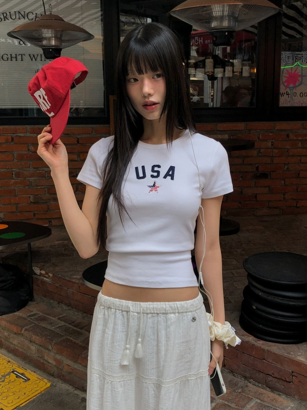 WHOAU Áo thun Vintage Patch T-Shirt_WHRAG2528F