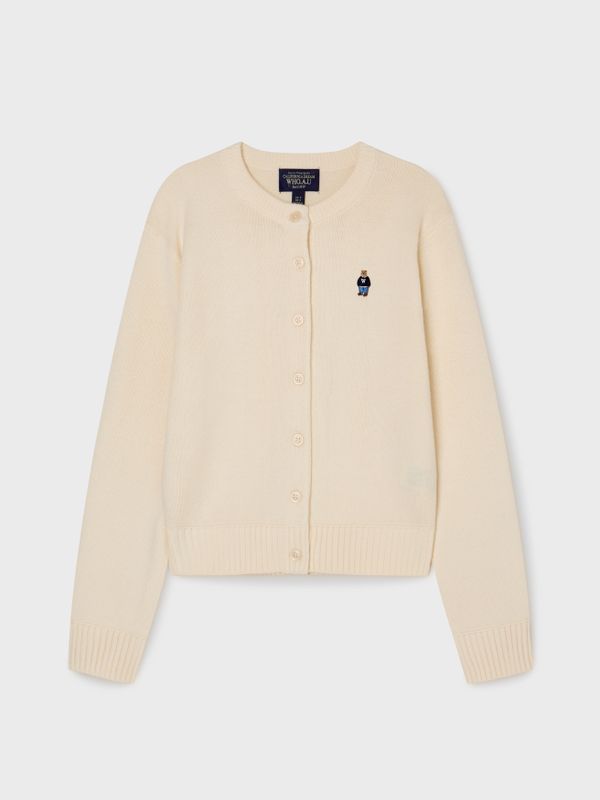 WHOAU Áo len nữ Steve R-neck Cardigan_WHCKG1111F