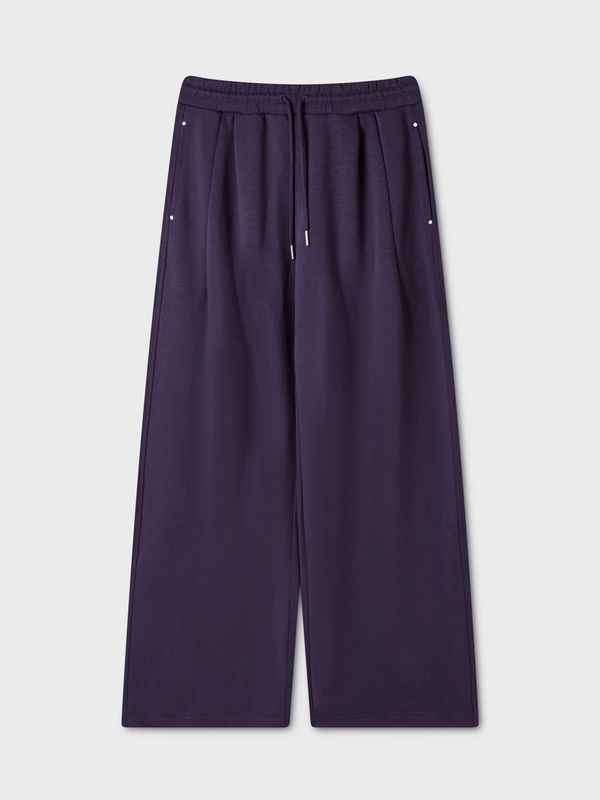 WHOAU Quần dài nữ Balloon‑fit Pants(F)_WHTMGB993F