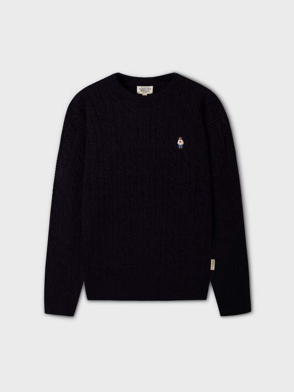 Steve Cable Sweater(U)_WHKAF4911U