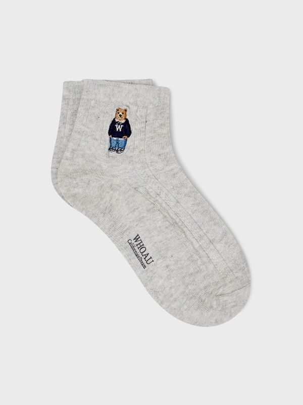 WHOAU Set vớ [3PACK]Steve Ankle Socks_WHAYG1112A