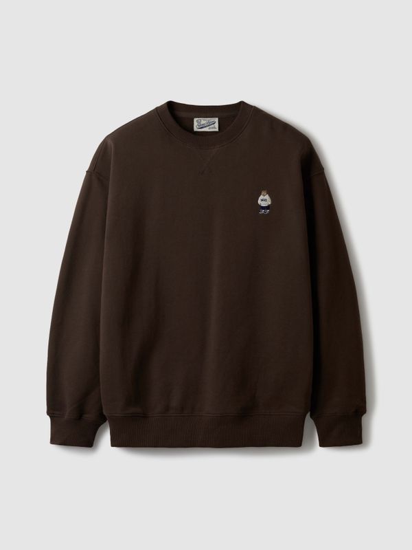 【WHO.A.U】Winter StevePhoto Sweatshirt(Brushed) Steve Sweatshirt - 후아유닷컴
