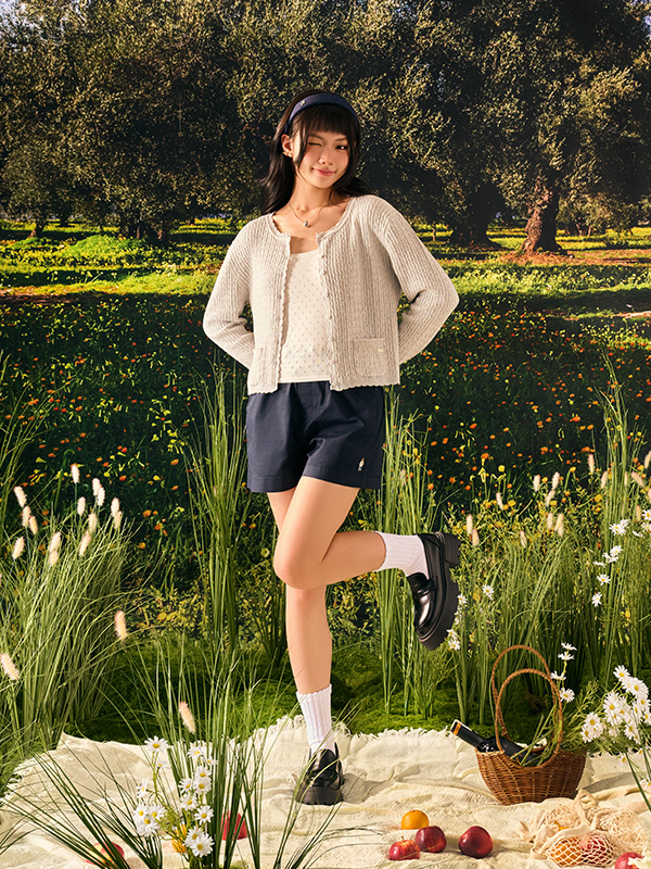 Steve Basic Shorts(F)_WHTHF2504F