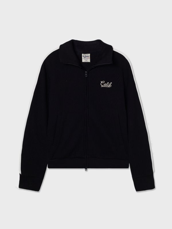 Sporty Line Waffle Zip-up(F)_WHMZF4891F