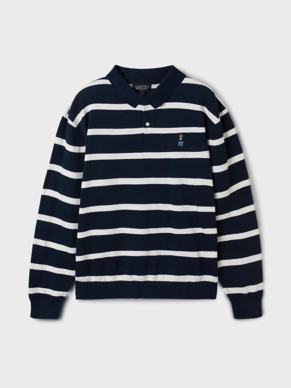 Color Stripe Sweater(U)_WHKAF2356U
