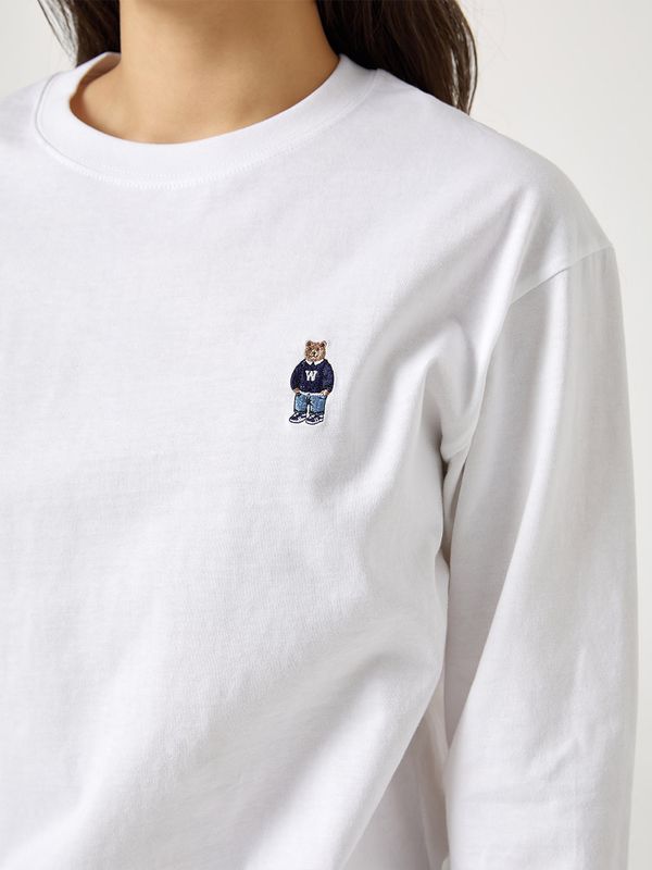WHOAU Áo thun tay dài UNISEX Steve Long Sleeve T-shirt_WHLAG2321U
