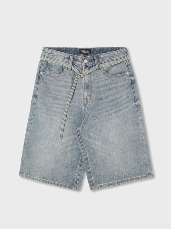 Bermuda Denim Shorts(F)