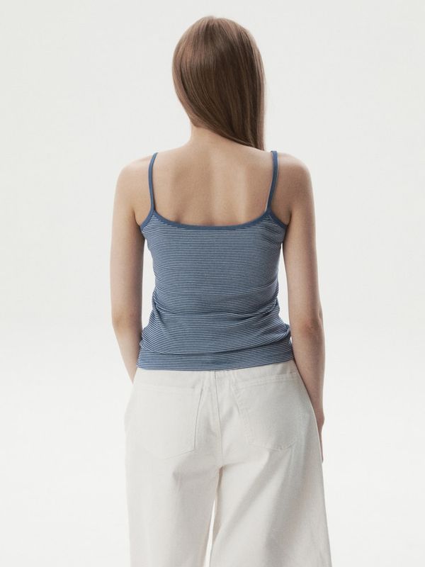 Áo Hai Dây WHO.A.U Stripe Sleeveless_WHRNG2561F
