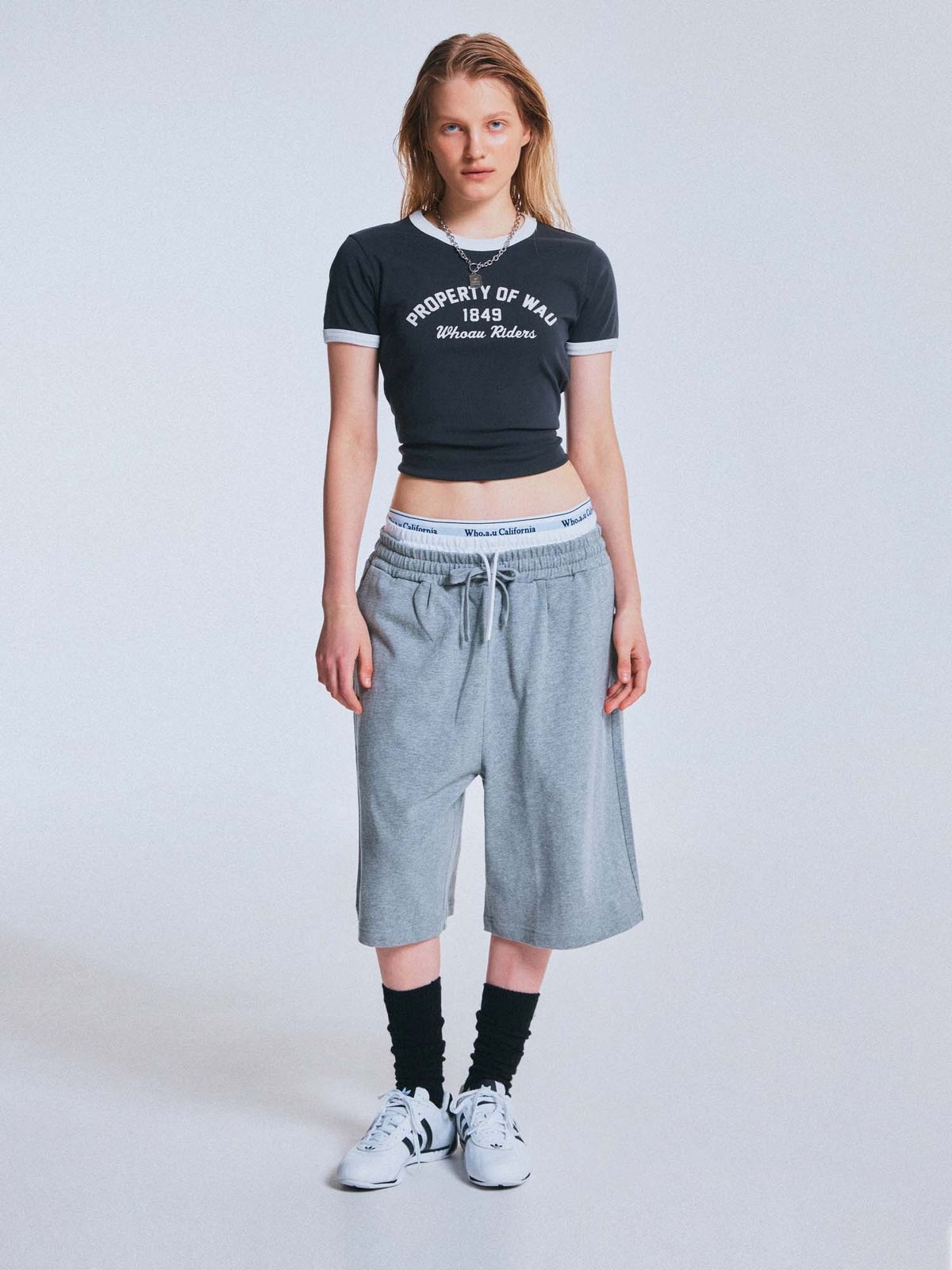 Biker Ringer T-shirt(F)_WHRAF3891F