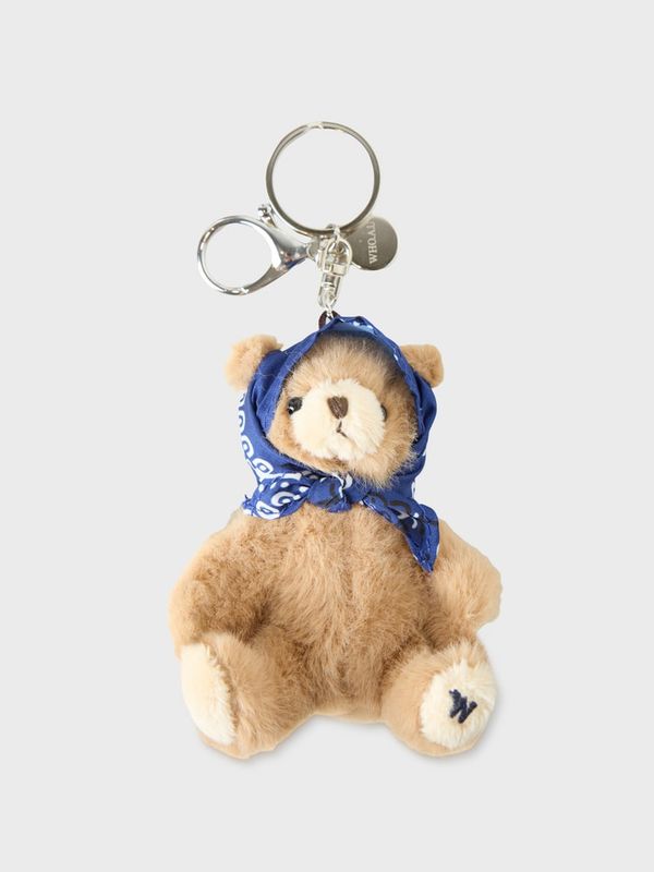 WHOAU Móc khoá Mini Fluffy Bear Paisley Keyring_WHAWGB912A