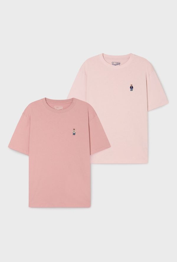 WHOAU Áo thun (2PACK)Steve Solid T-shirt[B]_WHRAG3751U