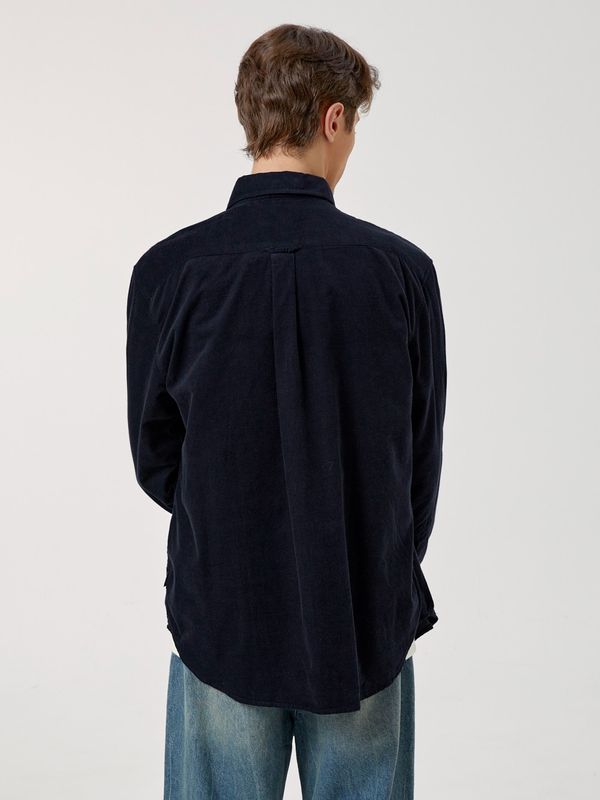 WHOAU Áo sơ mi unisex Steve Corduroy Shirts(U)_WHYAF4924U