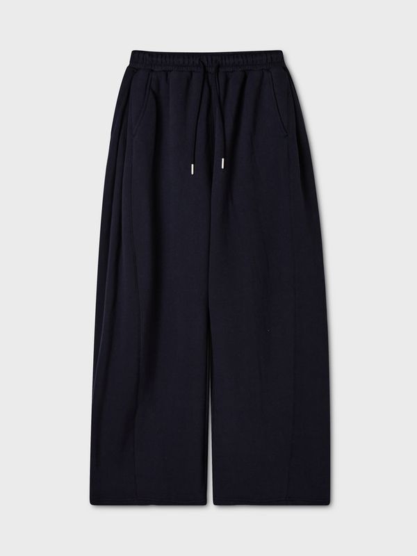 WHOAU Quần dài nữ Side-tuck Wide Pants (Brushed)_WHTMGB991F