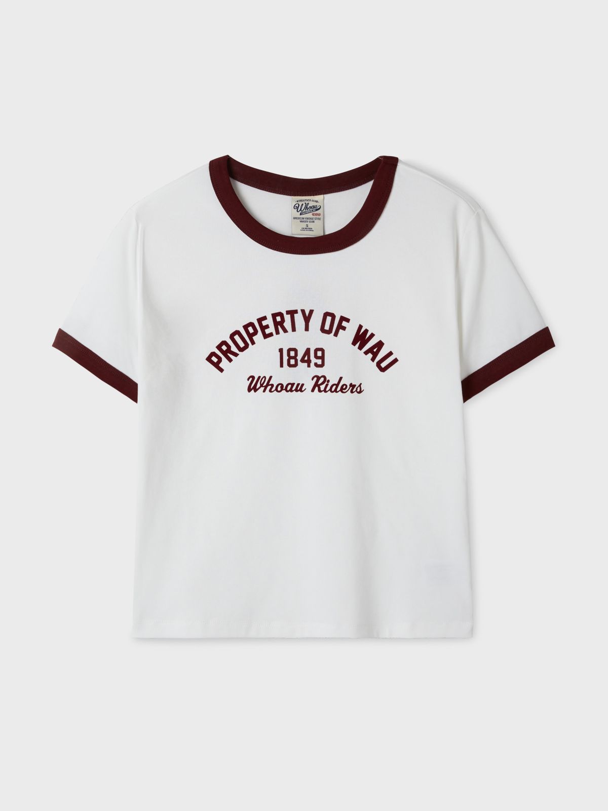 Biker Ringer T-shirt(F)_WHRAF3891F