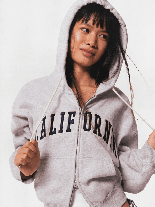 Signature Patch Hood Zip-up(F)