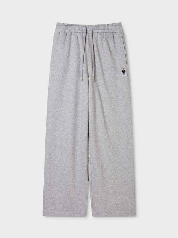 WHOAU Quần dài nỉ Steve Wide Pants(Brushed)_WHTMGBT51U